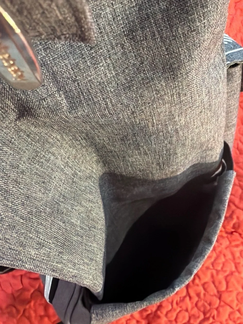 Gray Arrow-Print Men's Backpack